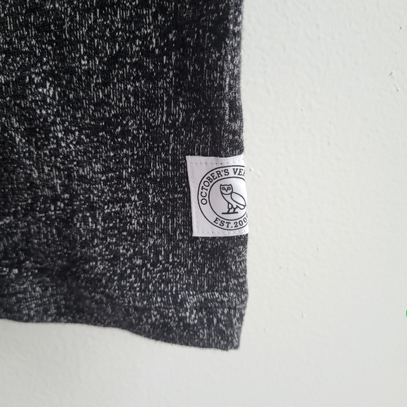 OVO Heather Grey Crew Neck T Shirt Men Size Large - Picture 4 of 8